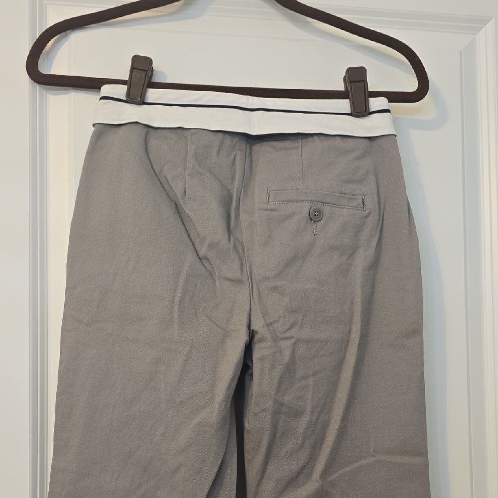 Target Wild Fable Gray Pants with White And Black Trim. Size 00. NWT - Picture 14 of 16